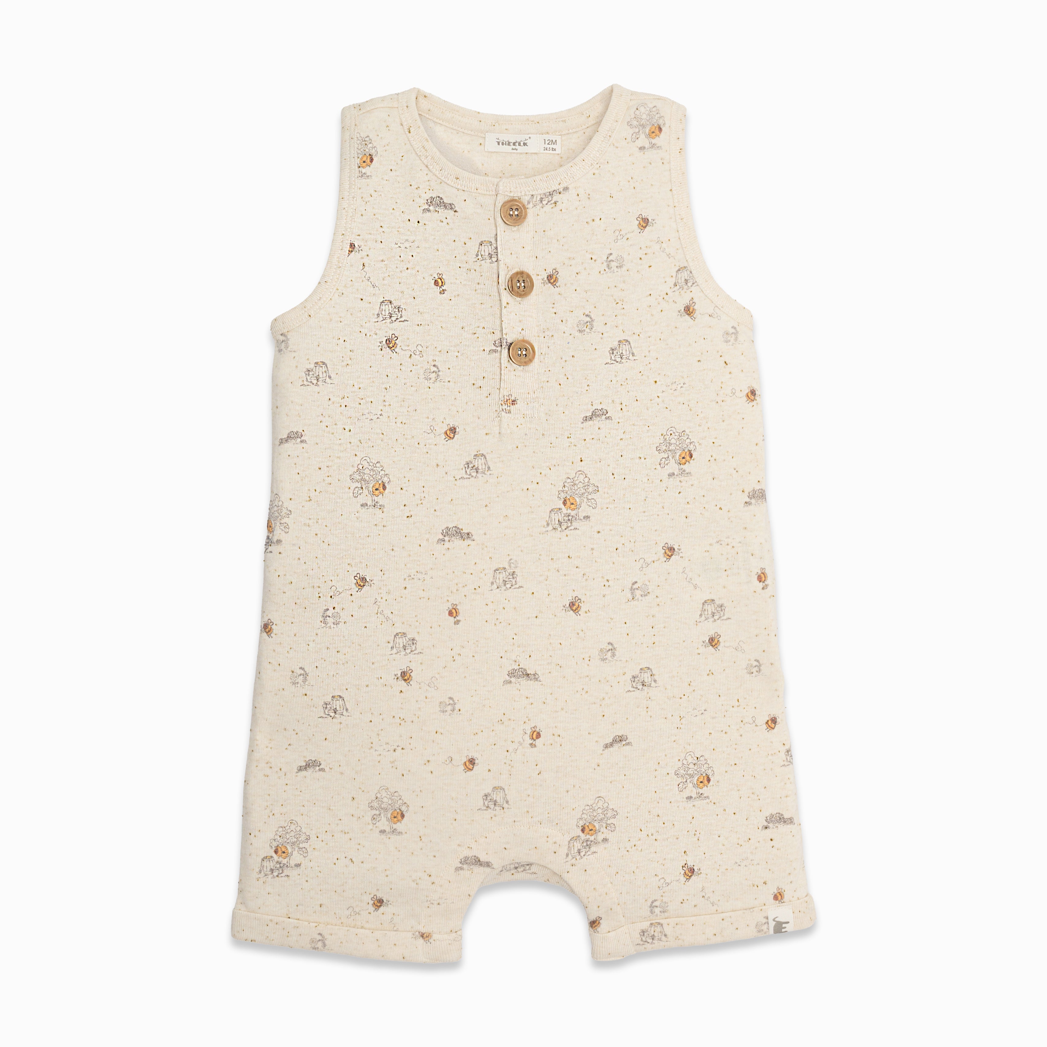 Bee house Sleeveless Romper