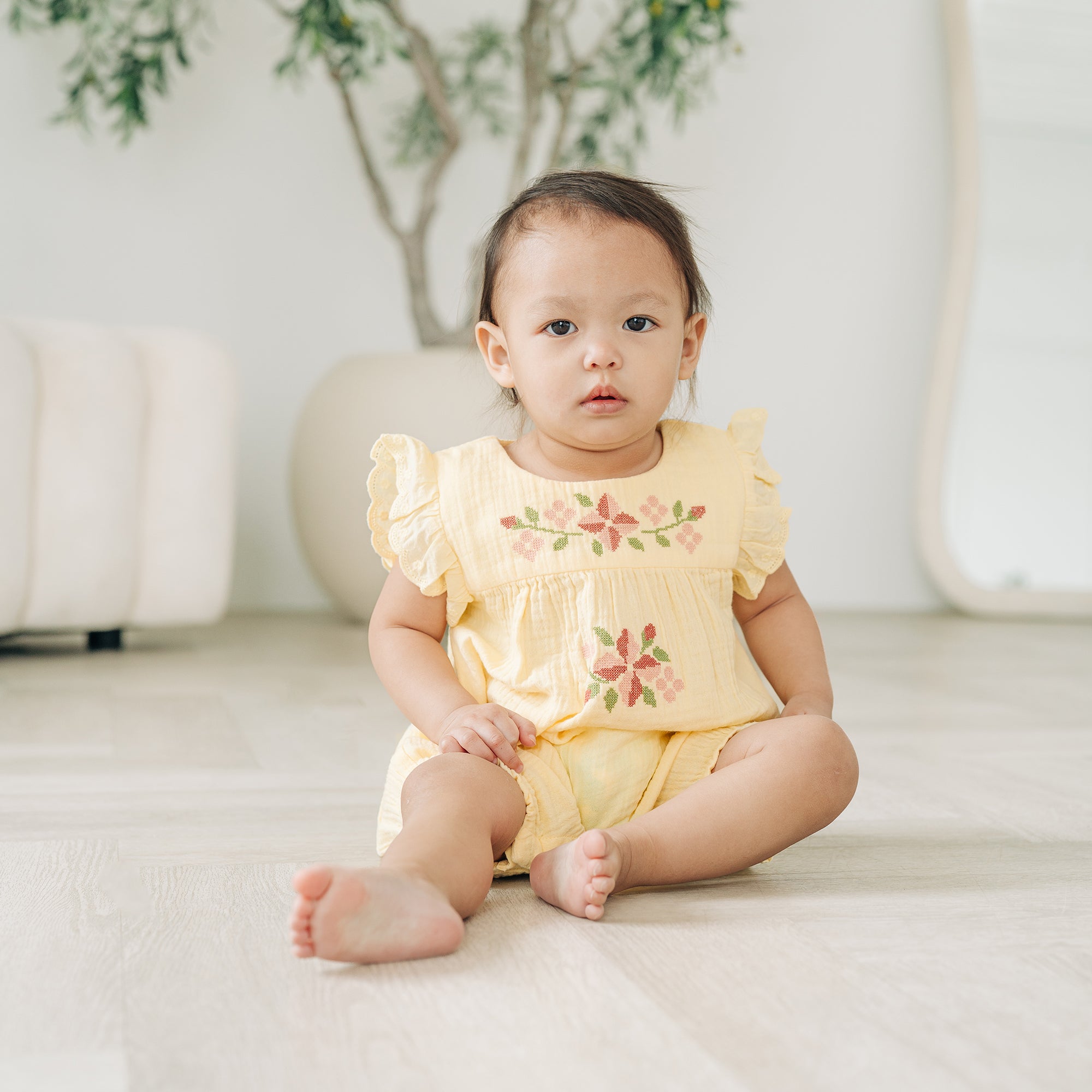 Garden Blooms Romper