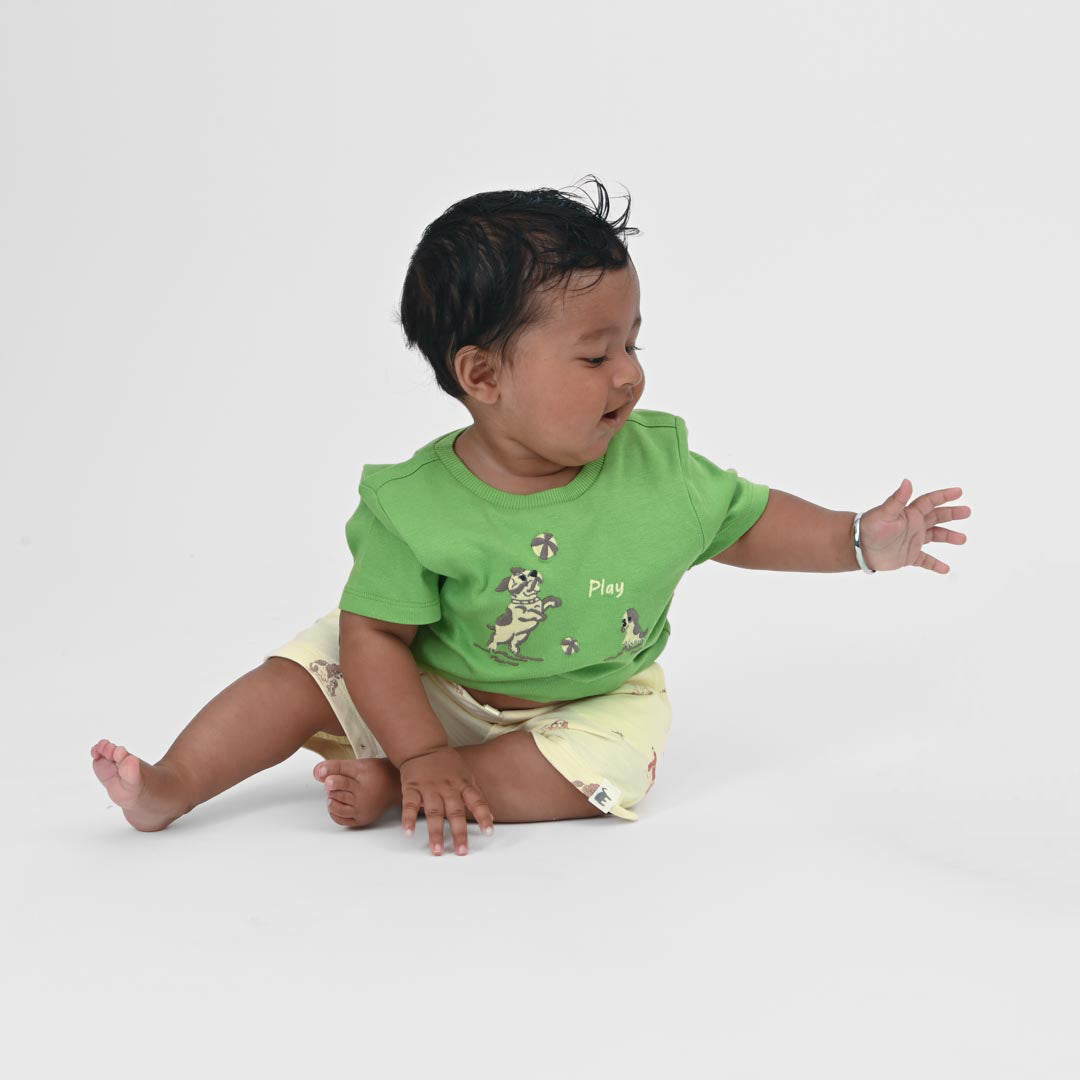 Dog Applique Bundle (Tee + Shorts )