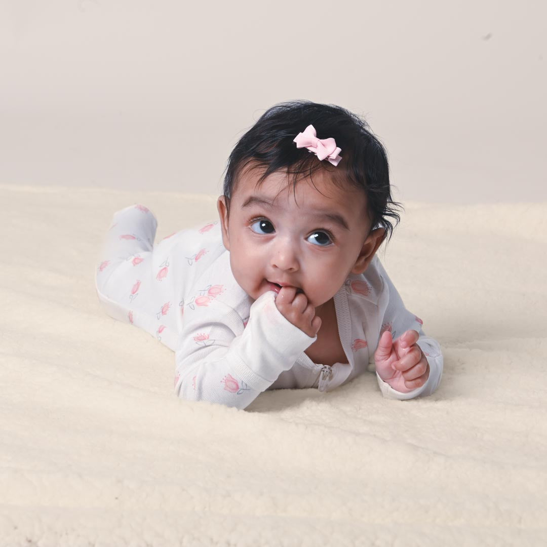 Pack of 2 Tulip/ Stripe Sleep and Grow Zippy