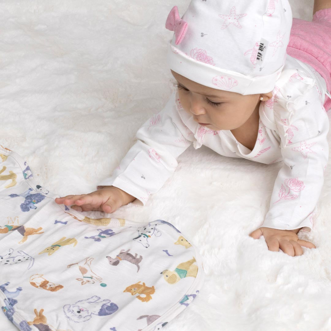 Tissu à langer imprimé poire