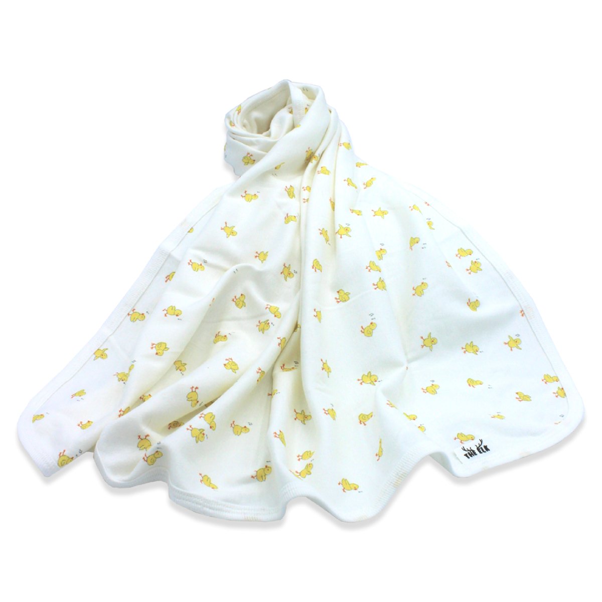 Chicken Print Swaddling Cloth - The Elk Baby