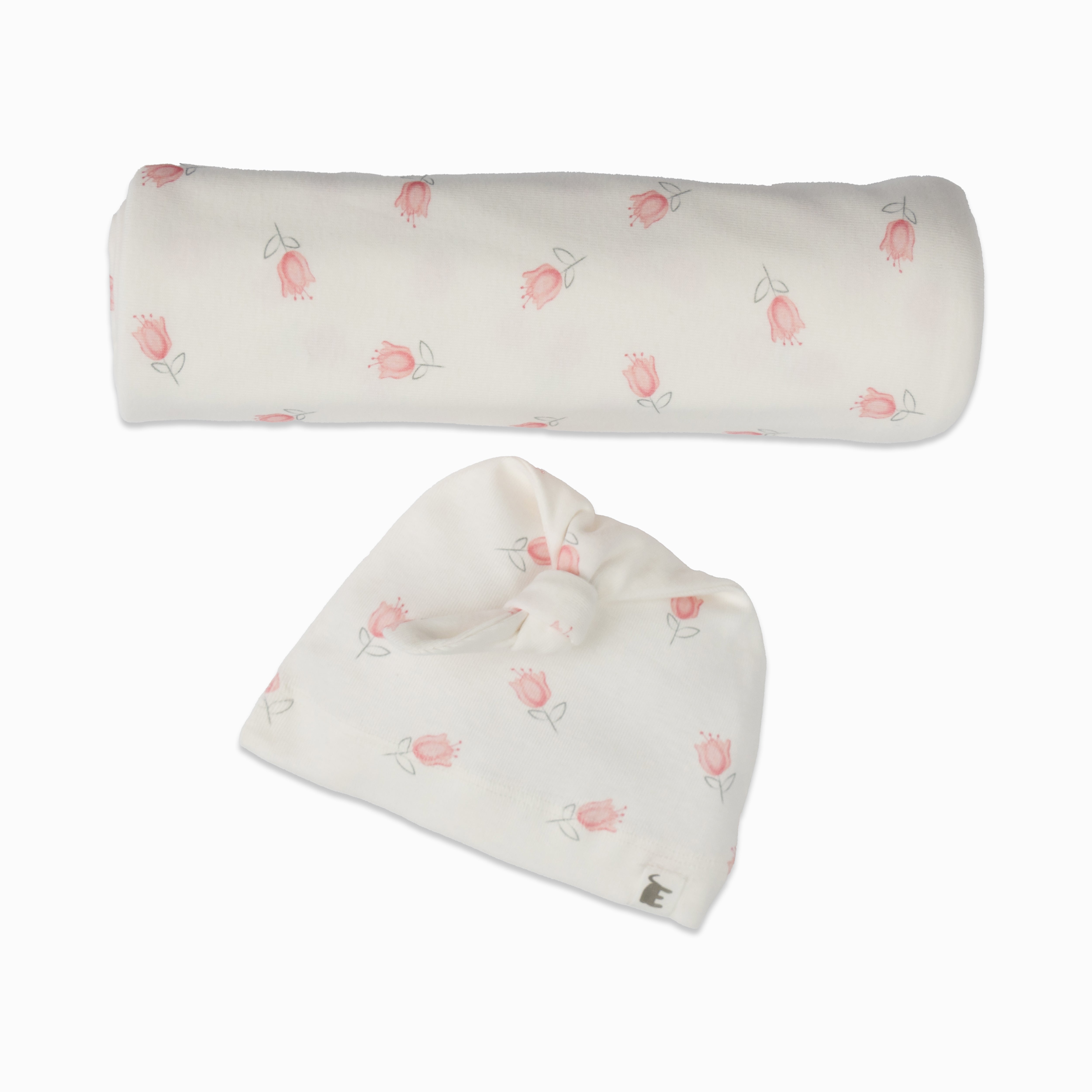 Tulip Blanket and Beanie set
