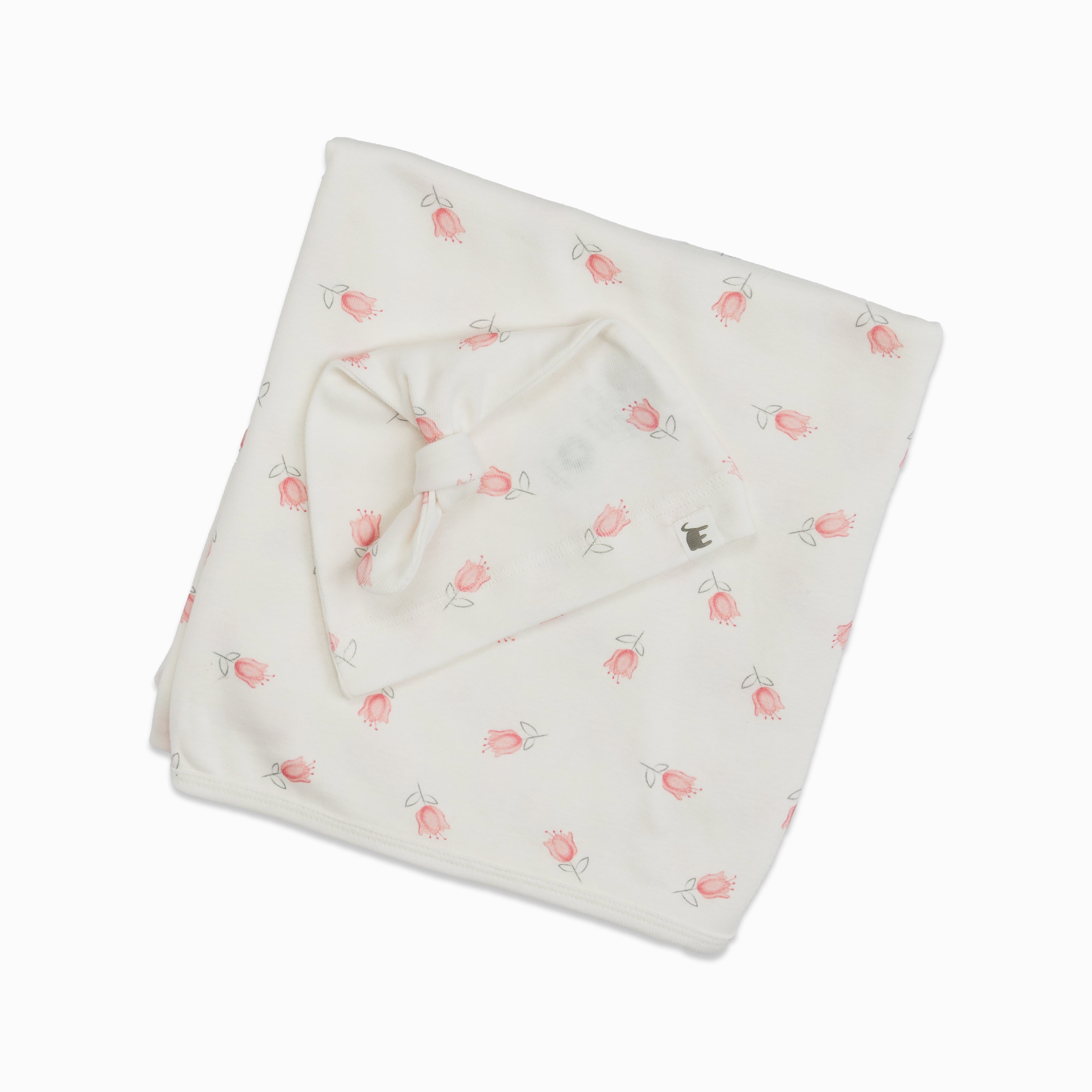 Tulip Blanket and Beanie set