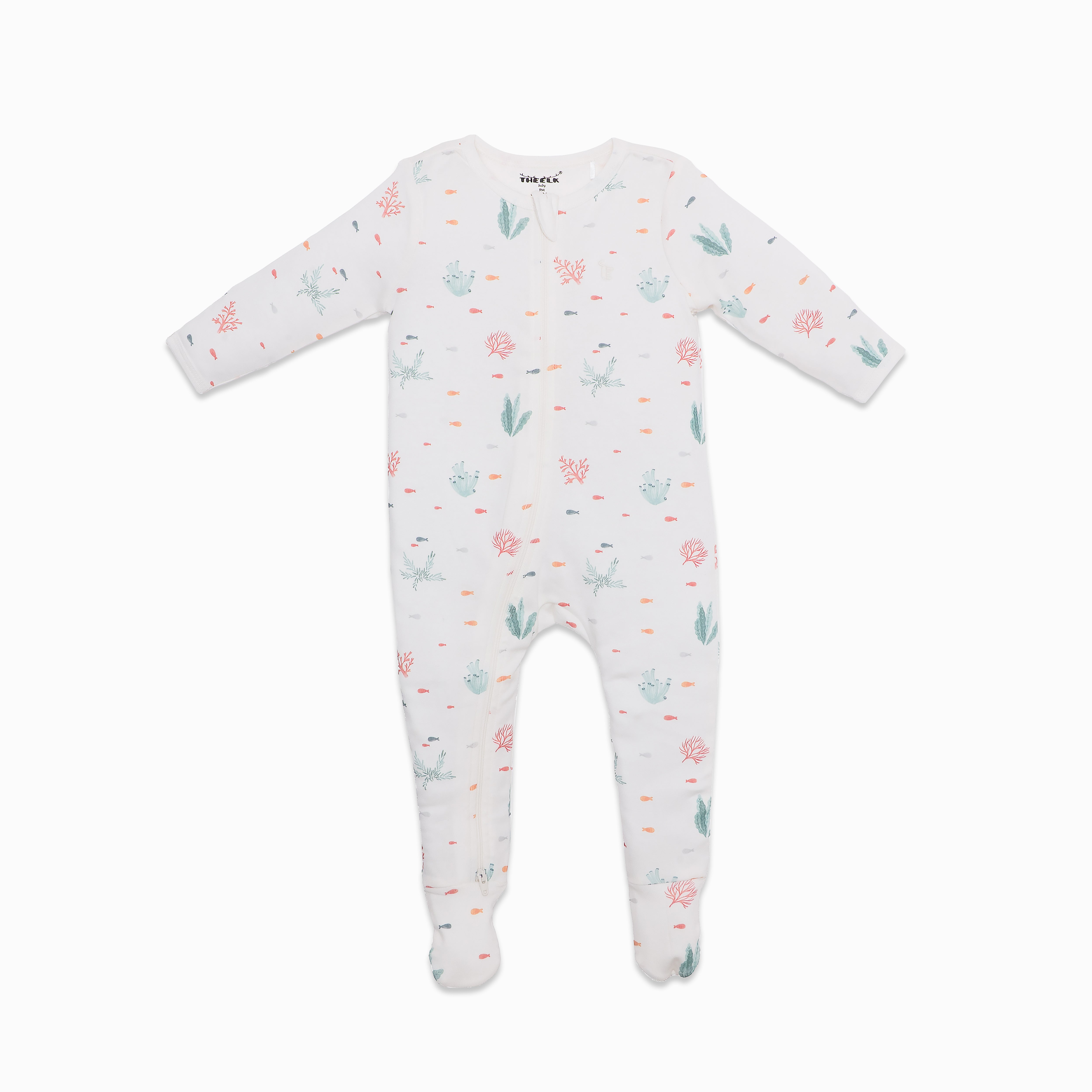 Pack of 2 Whale/ Stripe Sleep and Grow Zippy