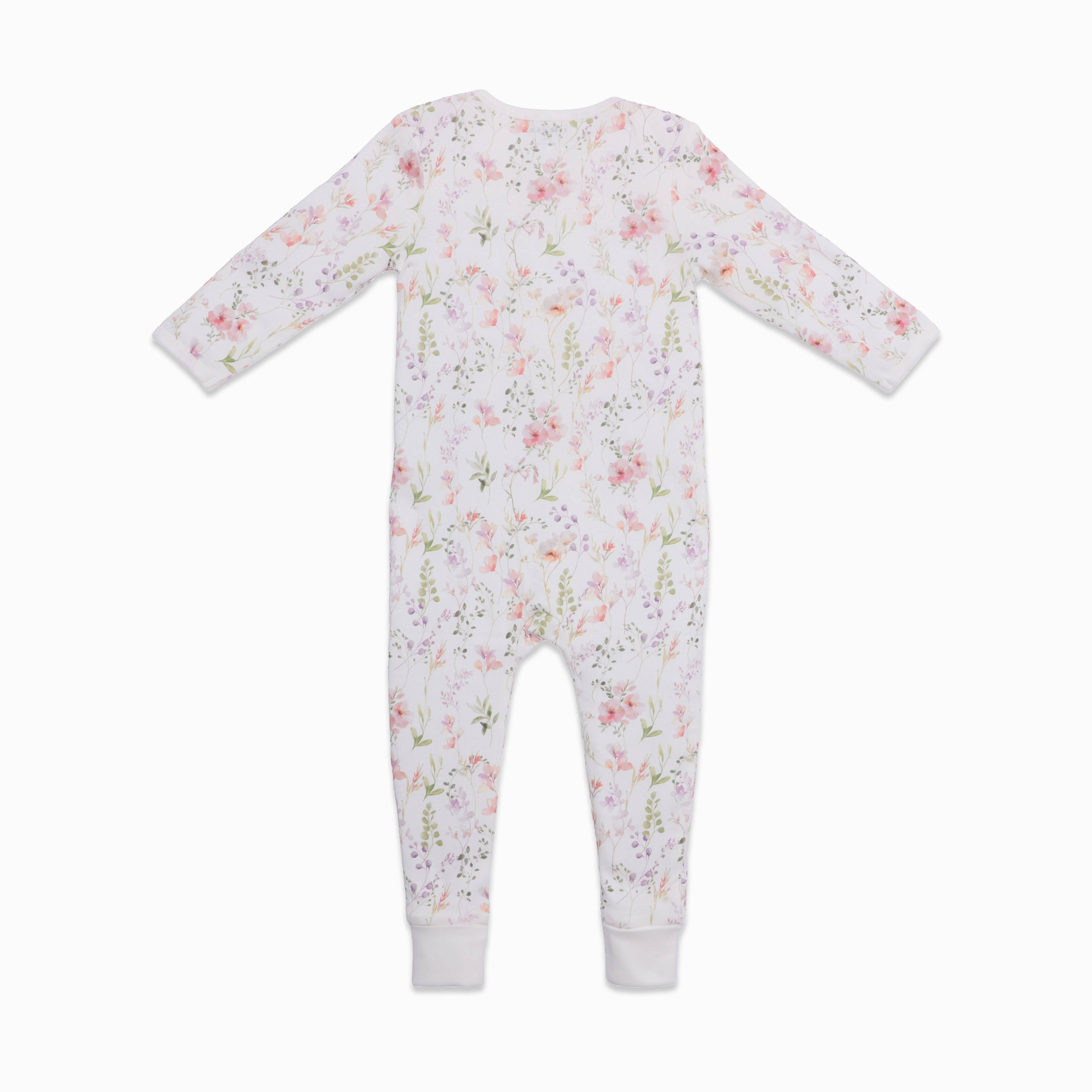 Floral Play and Grow Rib Foot Zippy