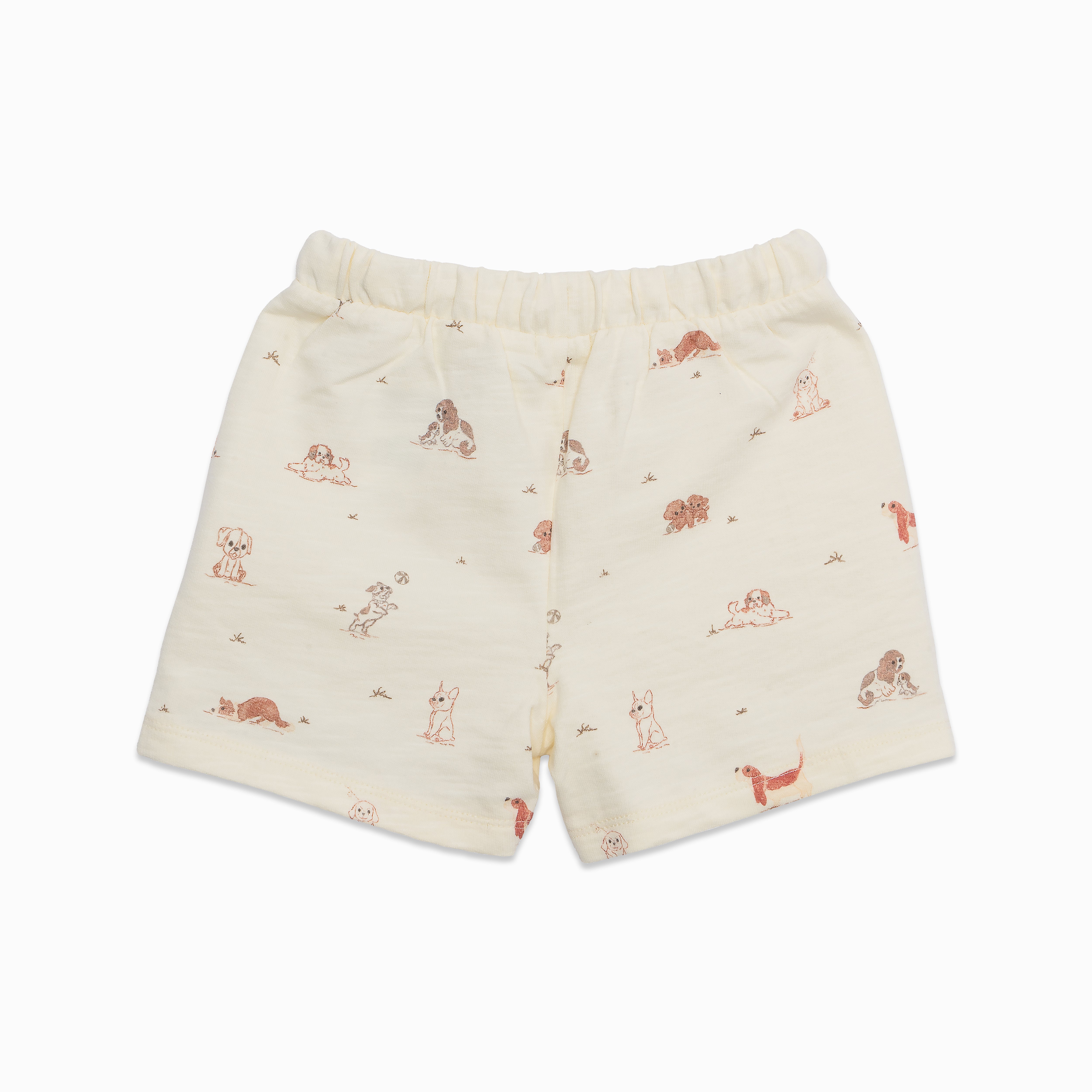 Dog Print Shorts