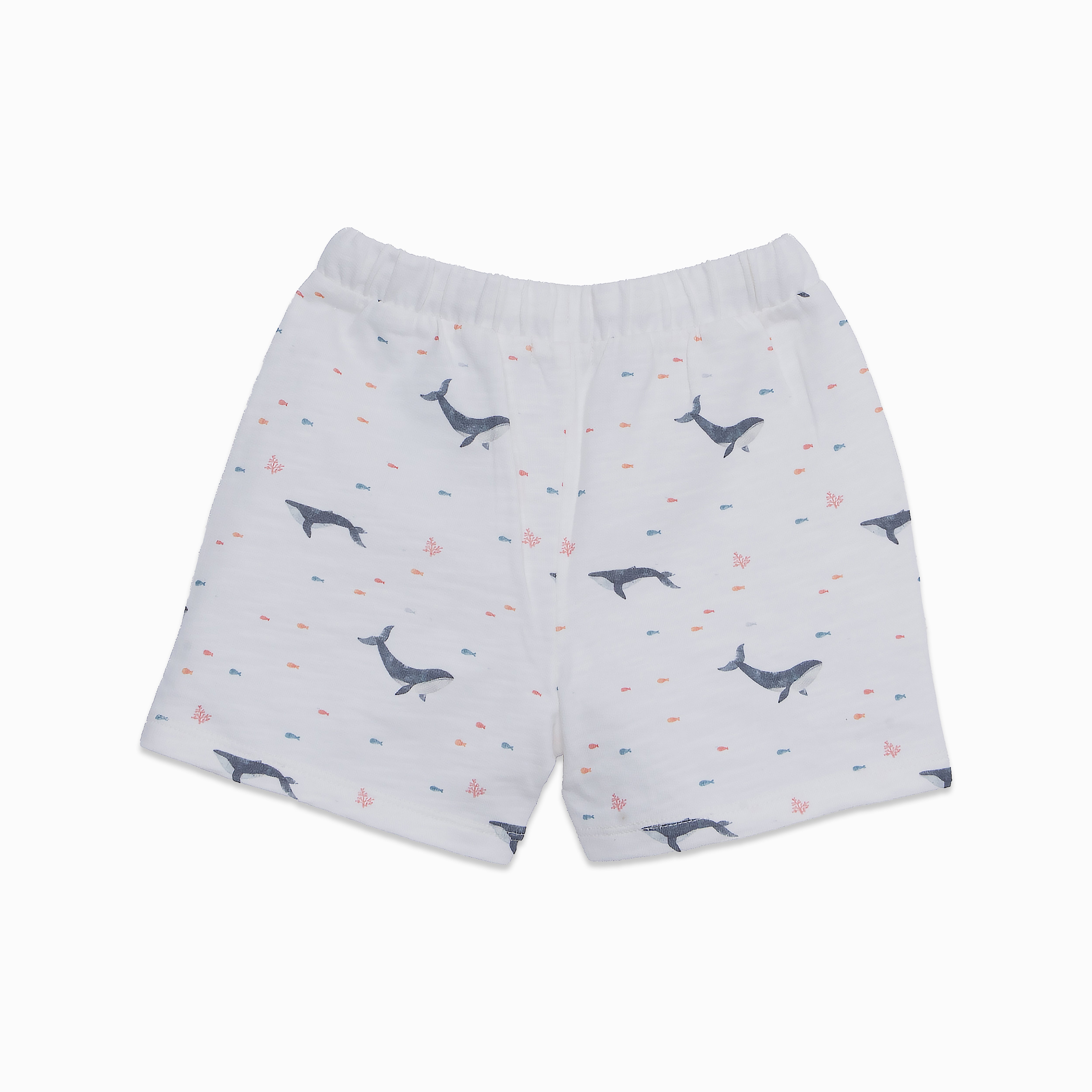 Sea Print Shorts