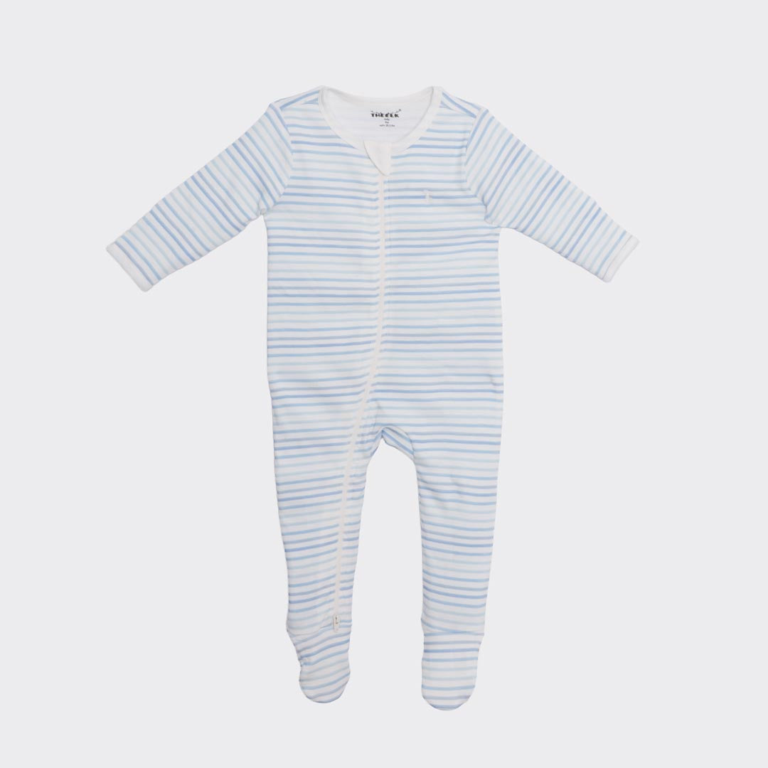 Pack of 2 Whale/ Stripe Sleep and Grow Zippy