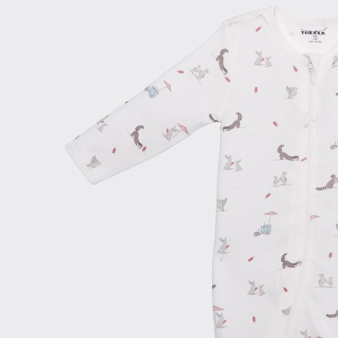 Racoon Play and Grow Rib Foot Zippy