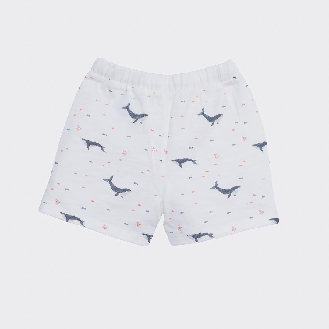 Sea Applique Bundle ( Tee + Shorts)