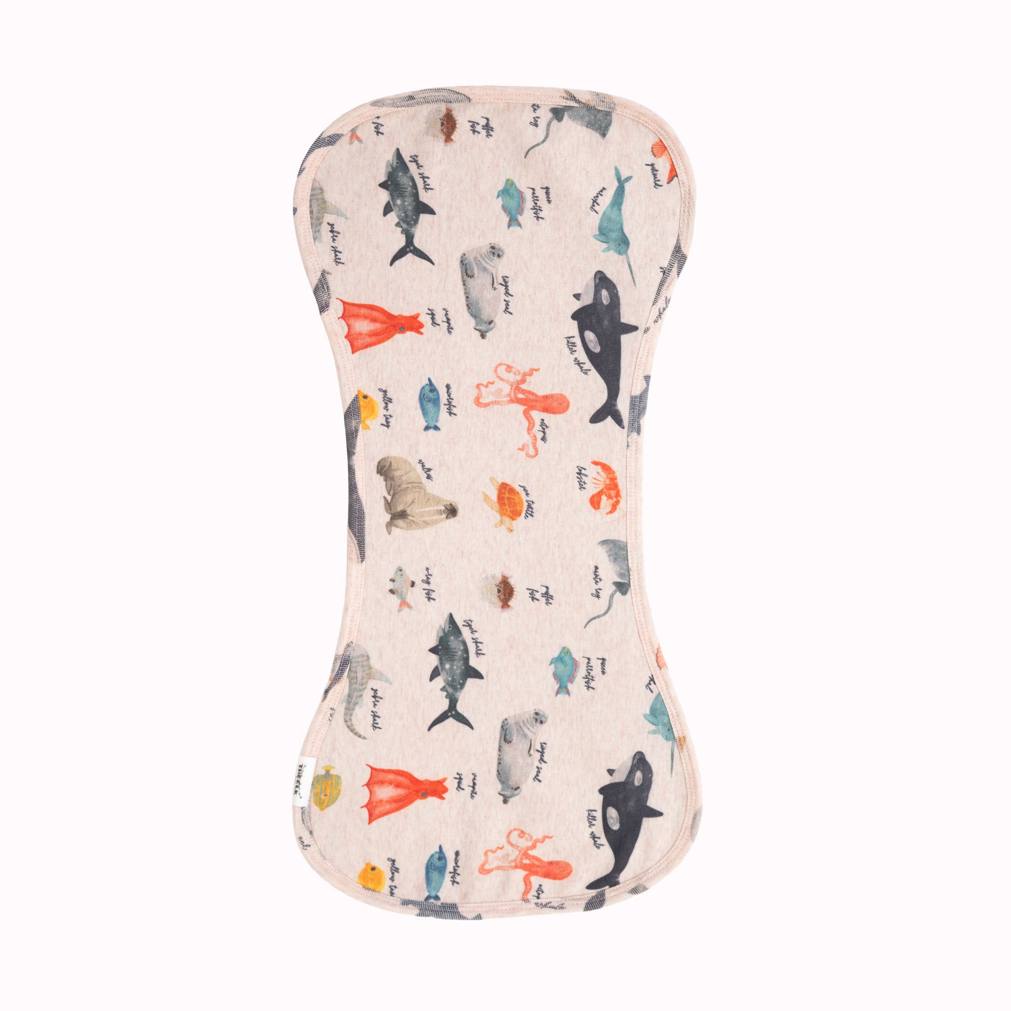 Set of 5, Super absorbent Burp Cloth - Maritime Print