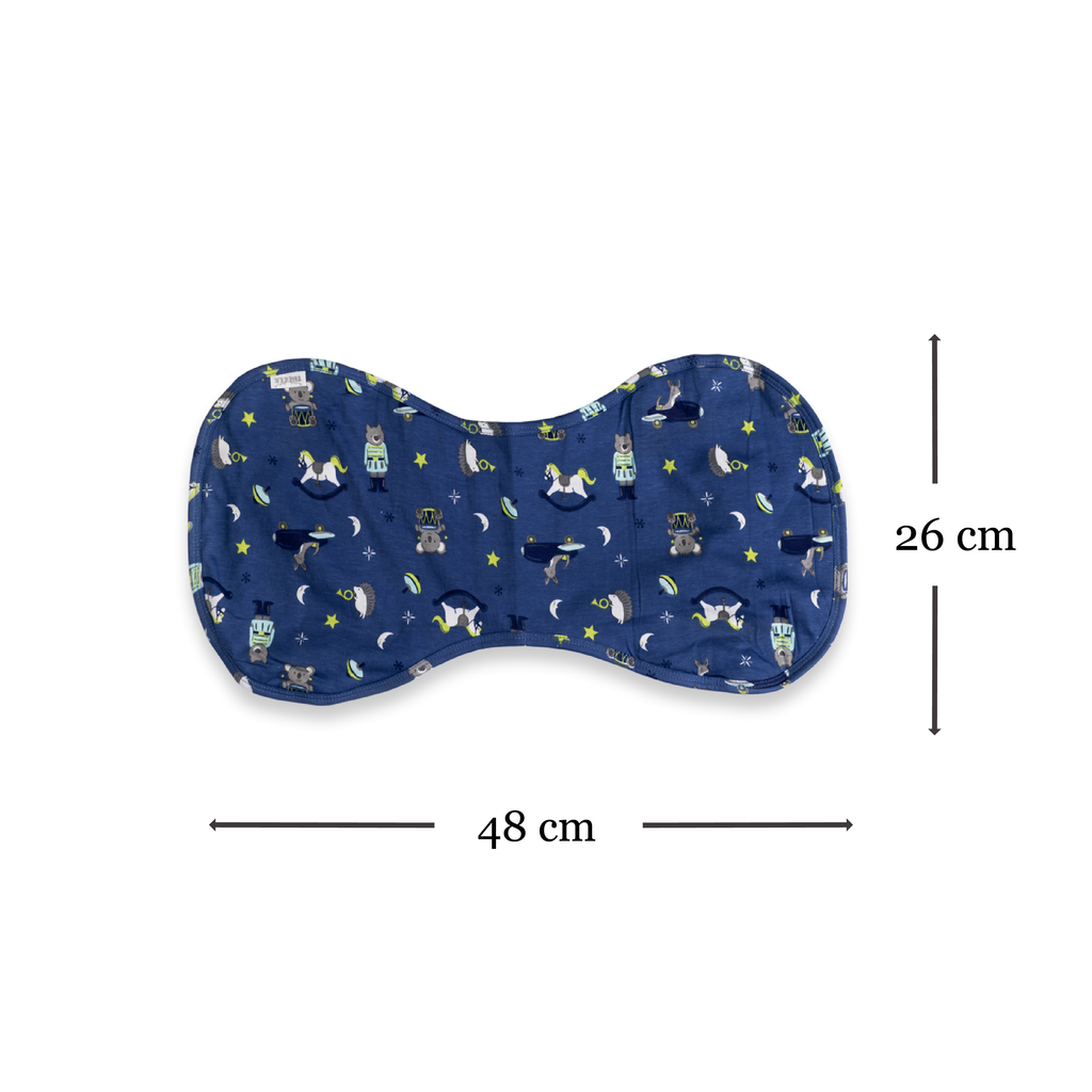 5 super absorbent burp cloths