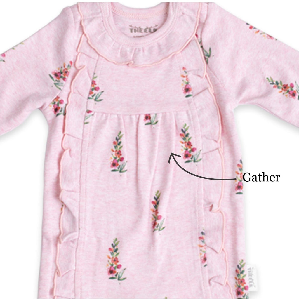 Cherry Blossom grow suit - The Elk Baby
