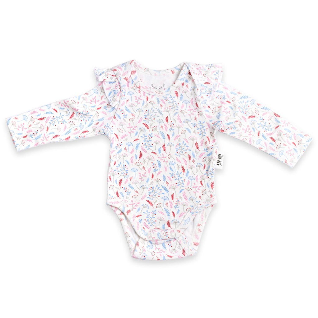 Flower Print Baby Outfit (2 Piece) - The Elk Baby
