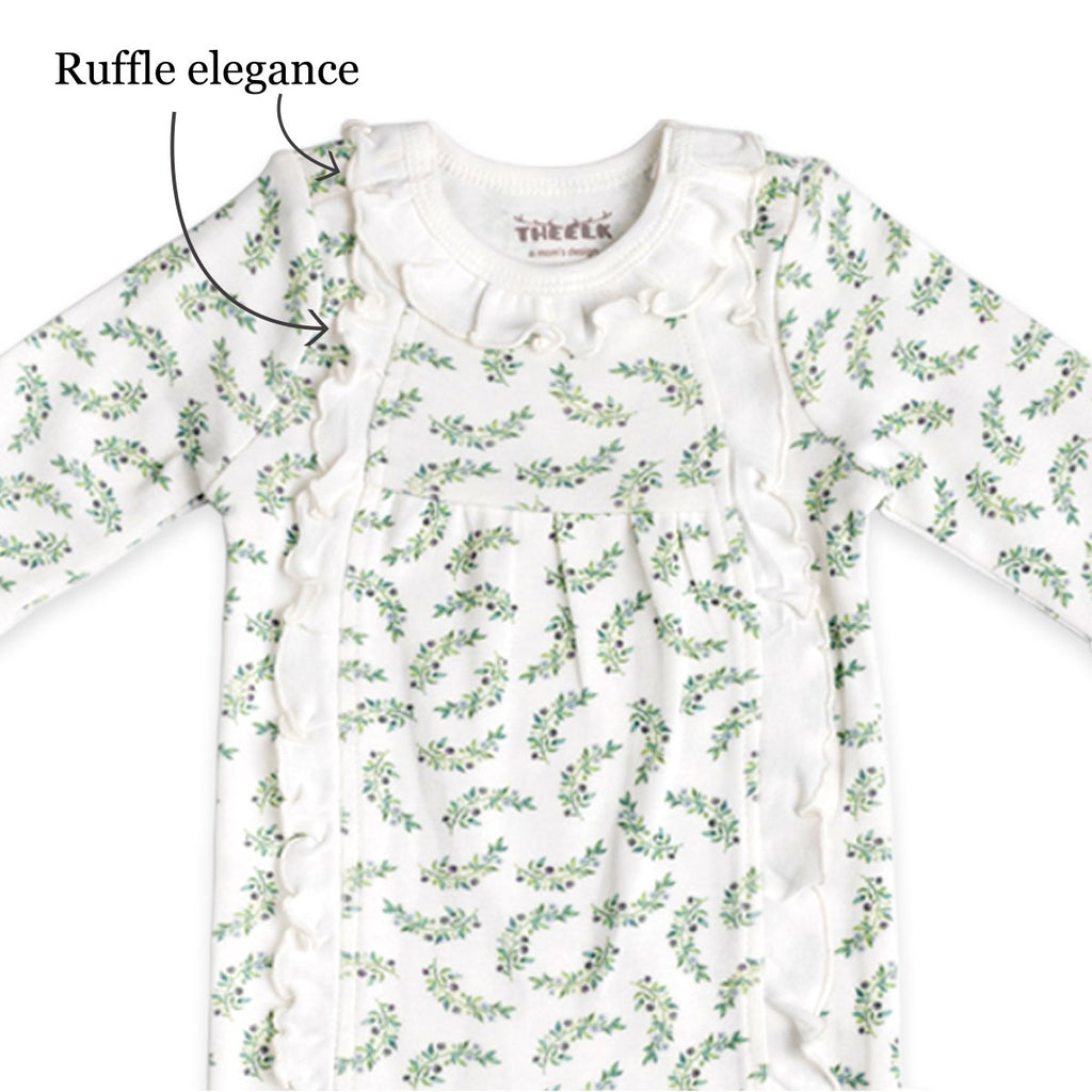 Green Leaf grow suit - The Elk Baby