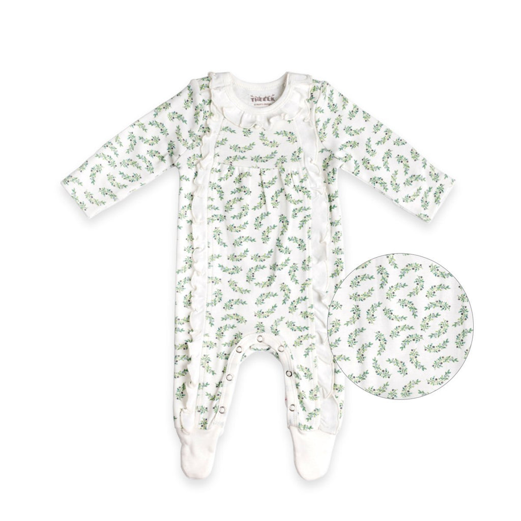 Green Leaf grow suit - The Elk Baby