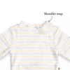 Yellow Grey Stripe Outfit -2 Piece - The Elk Baby